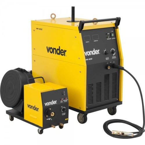 Máquina de solda MIG/MAG 400A com cabeçote externo trifásica - MM 405 E Máquina de solda MIG/MAG 400A com cabeçote externo trifásica - MM 405 E