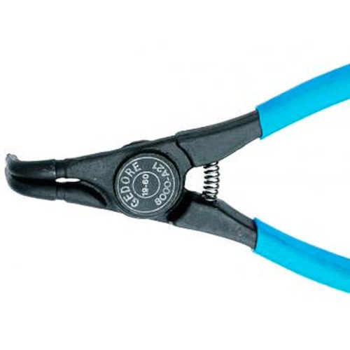 Alicate bico curvo para anis externos 7