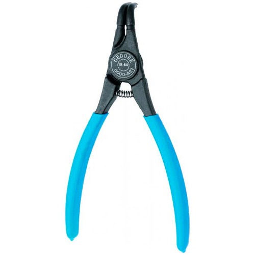 Alicate bico curvo para anis externos 7