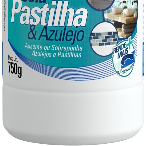 Cola para pastilha e azulejo 750 gramas