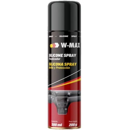 Kit 3 Silicone em spray 300 ml - W-MAX