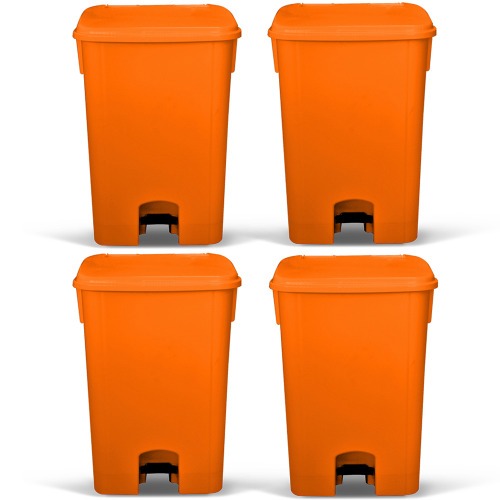 Cesto coletor de lixo 15L com pedal 4 peças - MVCP15 Cesto coletor de lixo 15L com pedal 4 peças - MVCP15