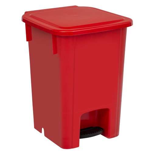 Cesto coletor de lixo 15L com pedal 4 peas - MVCP15