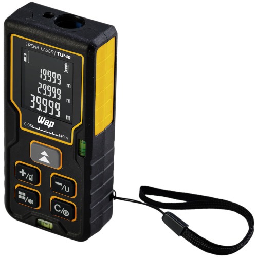 Trena a laser com leitura de até 40 metros - TLP 40 Trena a laser com leitura de até 40 metros - TLP 40