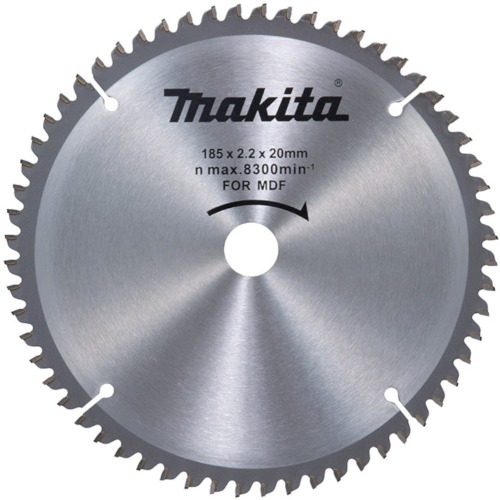 Disco de serra para madeira 185 x 20 mm com 60 dentes D-61466 Disco de serra para madeira 185 x 20 mm com 60 dentes D-61466