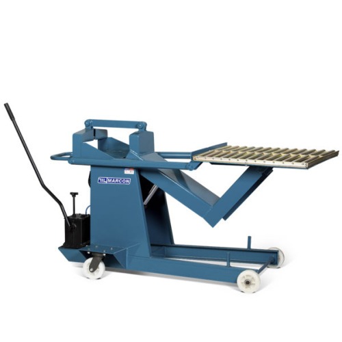 Carro com plataforma elevatória mesa com roletes capacidade 600 kg - 4602 Carro com plataforma elevatória mesa com roletes capacidade 600 kg - 4602