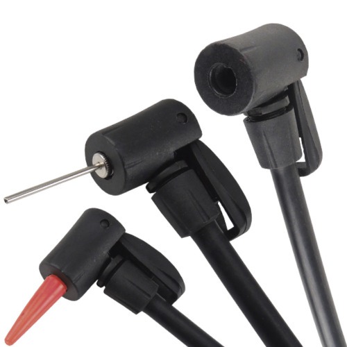 Bomba de ar manual vertical para encher pneus com manmetro premium