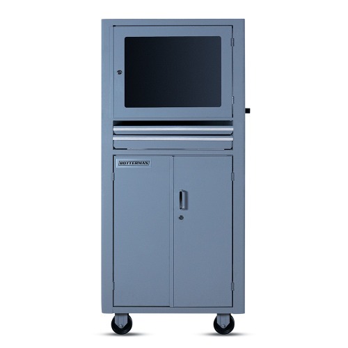 Rack fechado para computador com visor de acrlico - RLL-29 