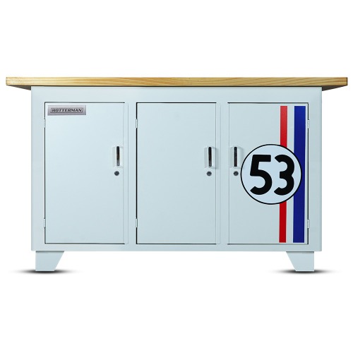 Bancada fechada com 3 portas Retr 53 - RLL-203