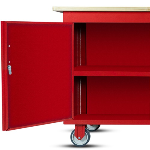 Bancada mvel com 1 porta e 1 prateleira lateral - RLL-263