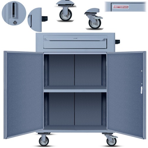 Carrinho para ferramentas fechado com 01 gaveta - RLL-304 Carrinho para ferramentas fechado com 01 gaveta - RLL-304