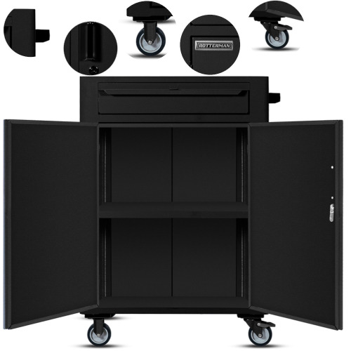 Carrinho para ferramentas fechado com 1 gaveta - RLL-304P  Carrinho para ferramentas fechado com 1 gaveta - RLL-304P