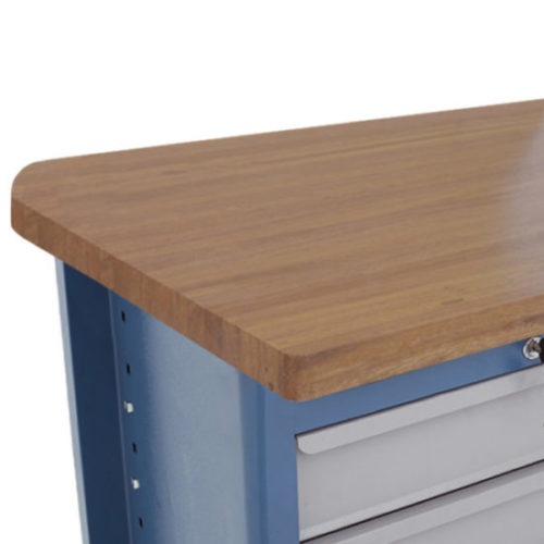 Tampo de madeira angelim para bancada 1600 x 730 x 40 mm - MA-3