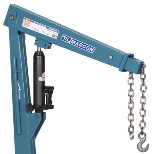 Guincho hidráulico capacidade 1T com rodagem de ferro e prolongador - MGH-1C                           Guincho hidráulico capacidade 1T com rodagem de ferro e prolongador - MGH-1C