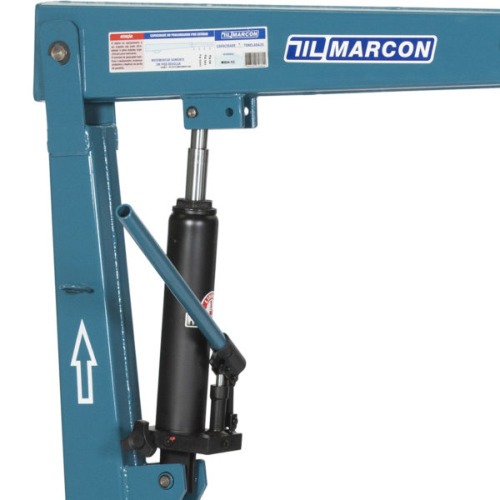 Guincho hidráulico capacidade 1T com rodagem de ferro e prolongador - MGH-1C                           Guincho hidráulico capacidade 1T com rodagem de ferro e prolongador - MGH-1C