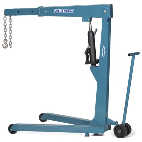 Guincho hidráulico capacidade 1T com rodagem de ferro e prolongador - MGH-1C                           Guincho hidráulico capacidade 1T com rodagem de ferro e prolongador - MGH-1C