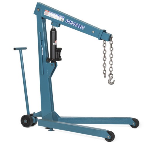 Guincho hidráulico capacidade 1T com rodagem de ferro e prolongador - MGH-1C                           Guincho hidráulico capacidade 1T com rodagem de ferro e prolongador - MGH-1C