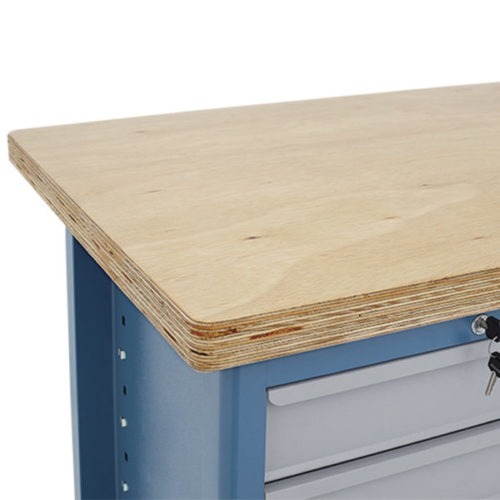 Tampo de madeira naval para bancada 2200 x 800 x 45 mm - MN-1