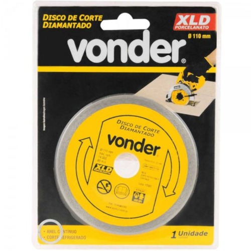 Disco diamantado 110 mm para porcelanato - XLD Disco diamantado 110 mm para porcelanato - XLD