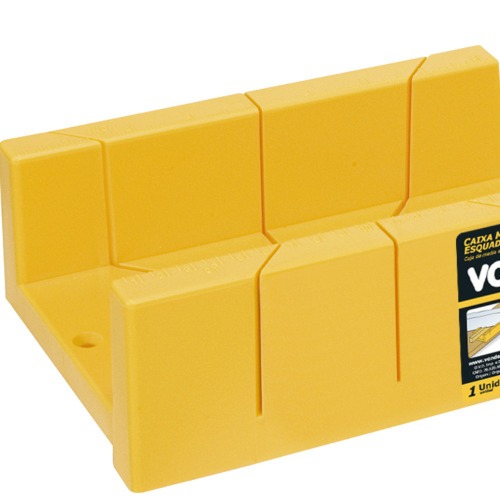 Caixa meia esquadria corta em ngulos 45/90 - 