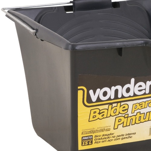 Balde para pintura com capacidade para 15 litros