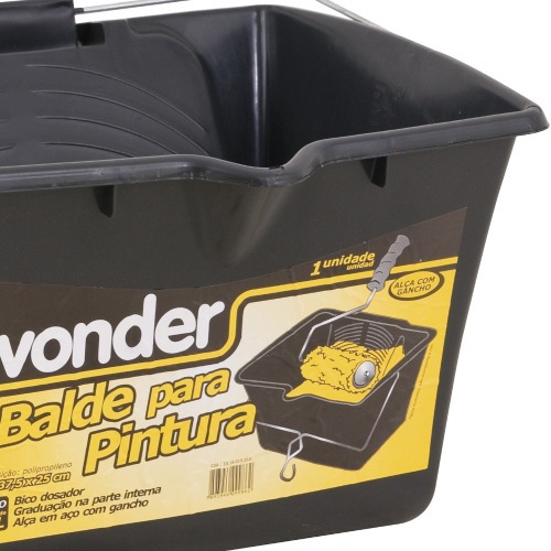 Balde para pintura com capacidade para 15 litros