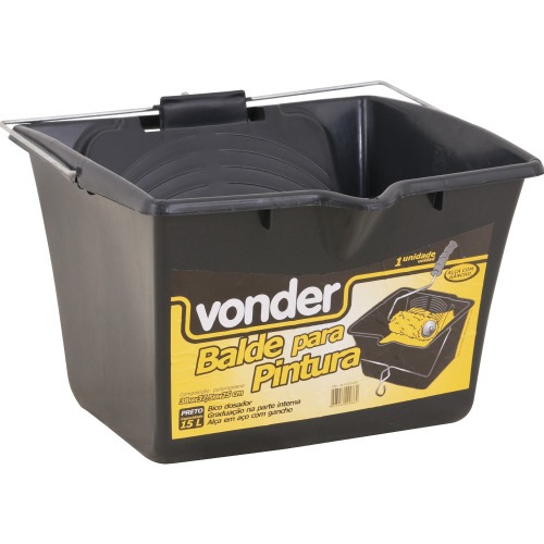Balde para pintura com capacidade para 15 litros