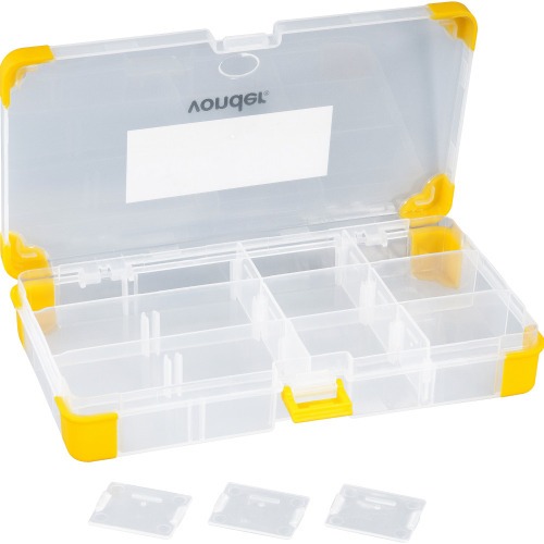 Organizador plástico com 12 compartimentos - OPV070 Organizador plástico com 12 compartimentos - OPV070