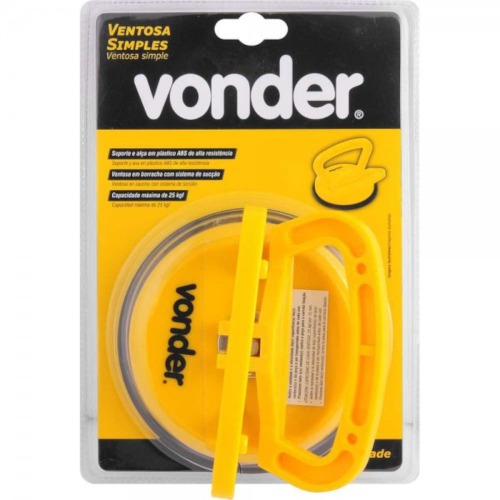 Ventosa simples em plstico 