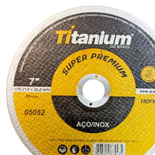 Disco de corte fino para metal e inox 7 Disco de corte fino para metal e inox 7