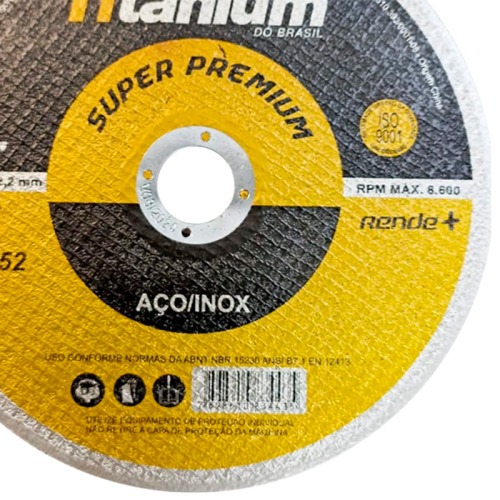 Disco de corte fino para metal e inox 7 Disco de corte fino para metal e inox 7