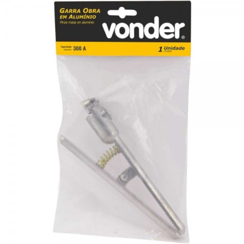 Garra negativa de alumínio solda 300A Garra negativa de alumínio solda 300A