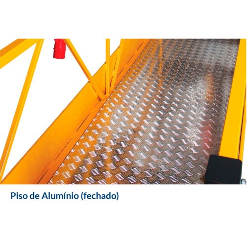 Balancim eltrico 2 m cabo de ao 100 m piso fechado- MAX 1000