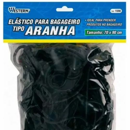 Elástico para bagageiro tipo aranha 70 x 90 cm