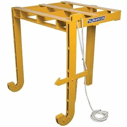 Suporte de aço coletor de caçamba para empilhadeira - 4406