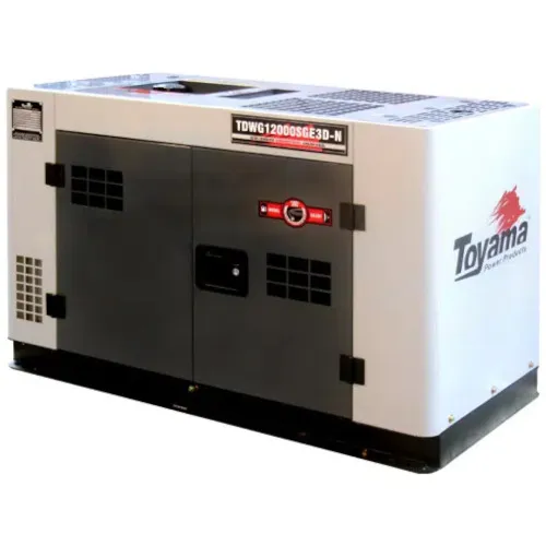 Gerador de energia 12,5 kva a diesel partida elétrica trifásico - TDWG12000SGE3D-N