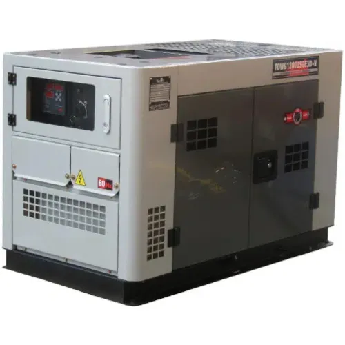 Gerador de energia 12,5 kva a diesel partida elétrica trifásico - TDWG12000SGE3D-N
