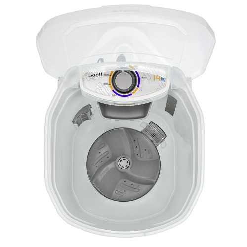 Lavadora de roupas semiautomtica 14kg branca  110V