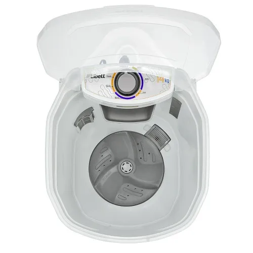 Lavadora de roupas semiautomática 14kg branca  220V