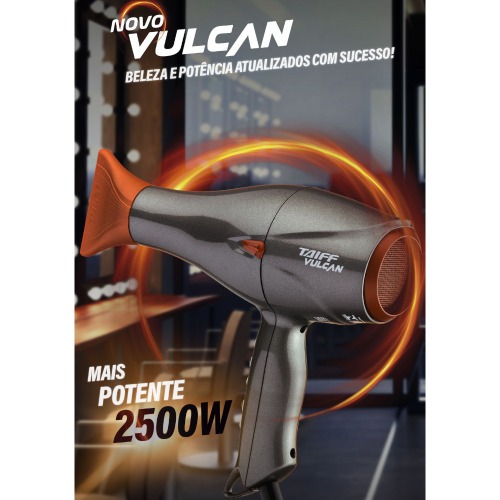 Secador de cabelo 2500 watts 5 temperaturas - Vulcan  110V Secador de cabelo 2500 watts 5 temperaturas - Vulcan  110V