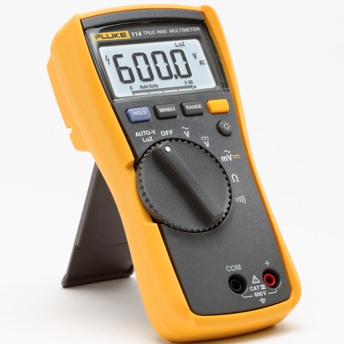 Multímetro digital portátil True RMS CAT III 600 V - 114 Multímetro digital portátil True RMS CAT III 600 V - 114