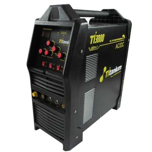 Inversora de solda 200A para alumínio AC/DC com pedal e tocha - TIG3000  110V/220V
