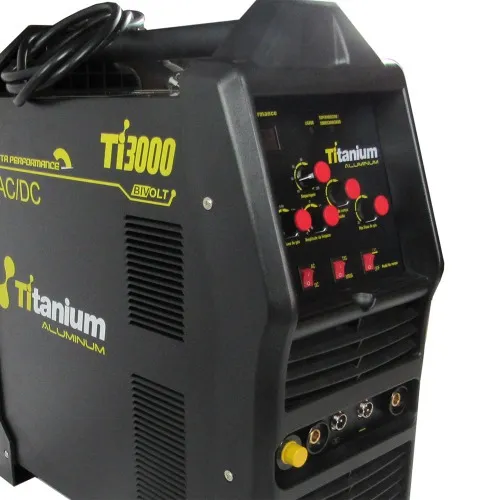 Inversora de solda 200A para alumínio AC/DC com pedal e tocha - TIG3000  110V/220V