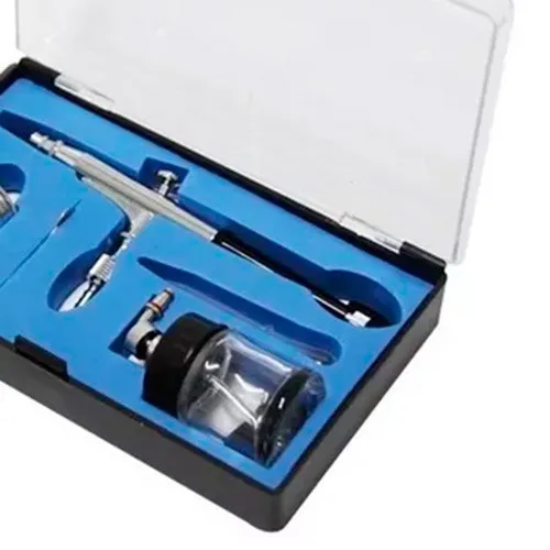 Aerógrafo profissional gatilho dupla ação 03mm 7cc - AE-0280