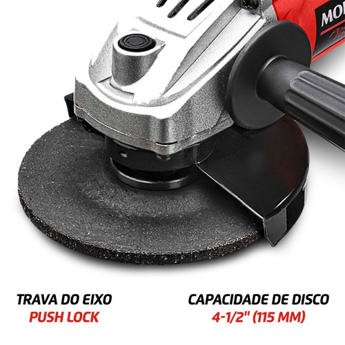 Esmerilhadeira angular 4.1/2 Esmerilhadeira angular 4.1/2