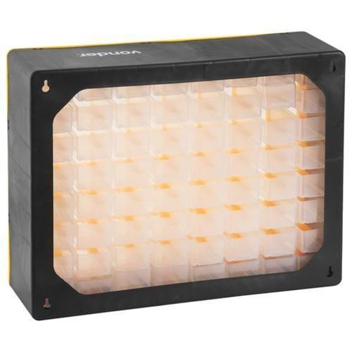 Organizador plástico com 64 compartimentos - OPV310 Organizador plástico com 64 compartimentos - OPV310