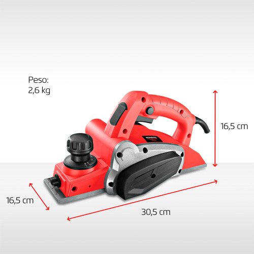 Plaina elétrica 700 watts corte por passada de 2 mm - FPL-02  110V Plaina elétrica 700 watts corte por passada de 2 mm - FPL-02  110V