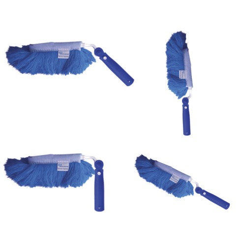 Kit 4 Espanadores eletrostático cabo angular 4 posições Kit 4 Espanadores eletrostático cabo angular 4 posições