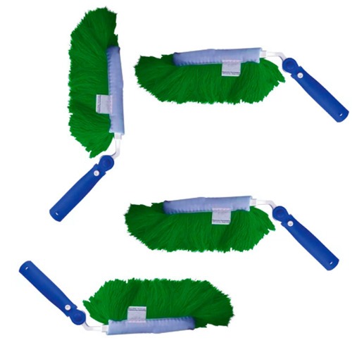 Kit 4 Espanadores eletrosttico cabo angular 4 posies