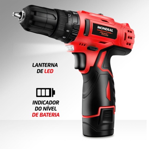 Furadeira Parafusadeira de impacto 3/8 Furadeira Parafusadeira de impacto 3/8